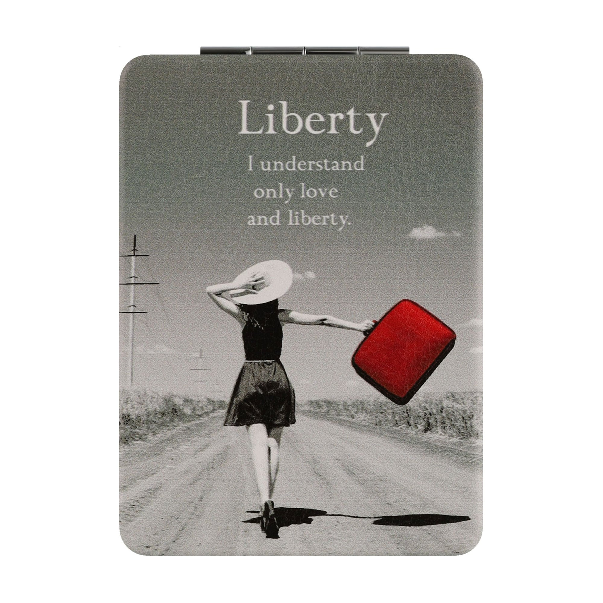 Люстерко Cosmo Shop Liberty прямокутне, 8.5*6.3 см, 1 шт (M5575-2)